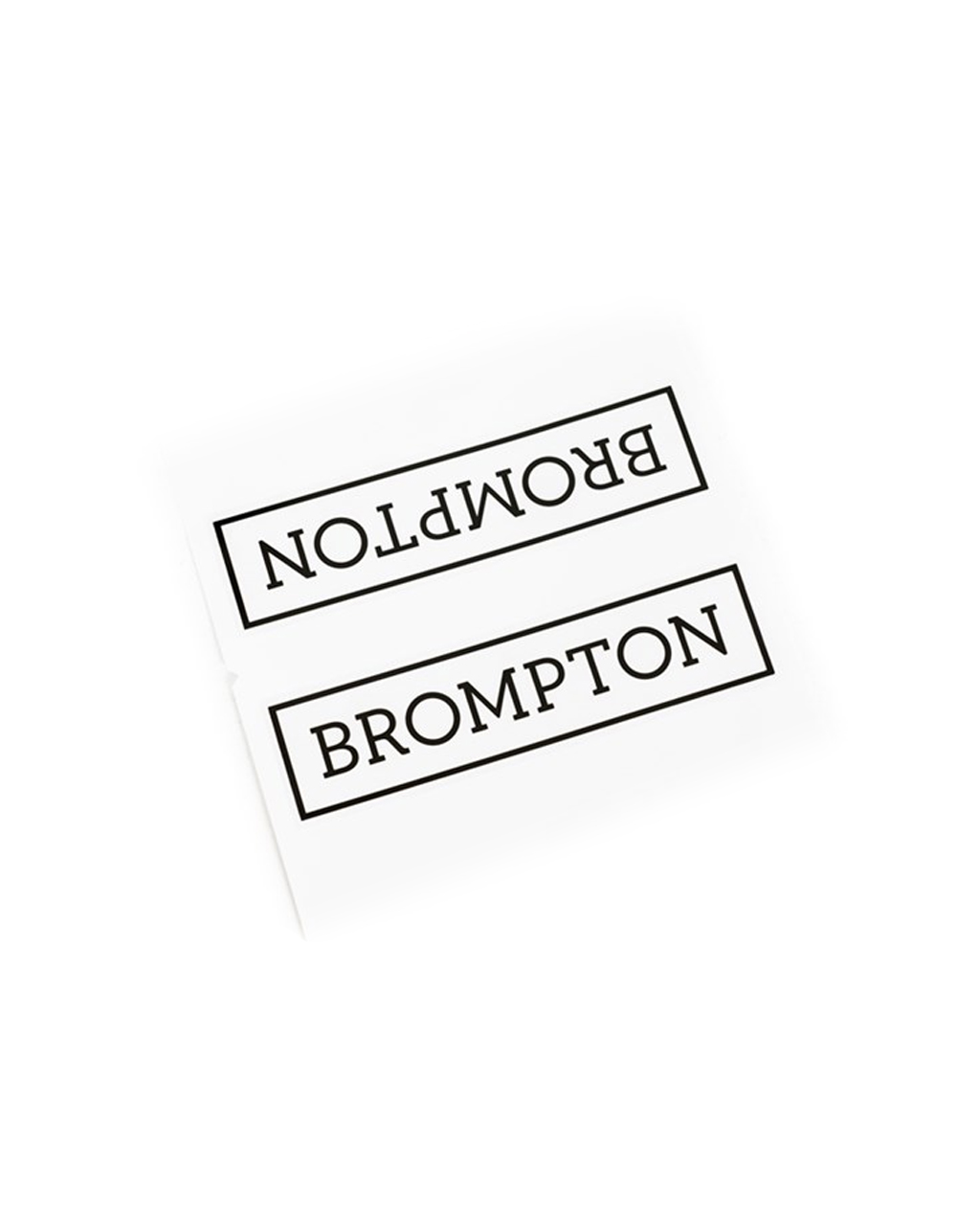 Q-Parts - Decal Main Frame - Brompton - Black